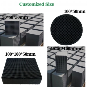 Using black coal to purify the