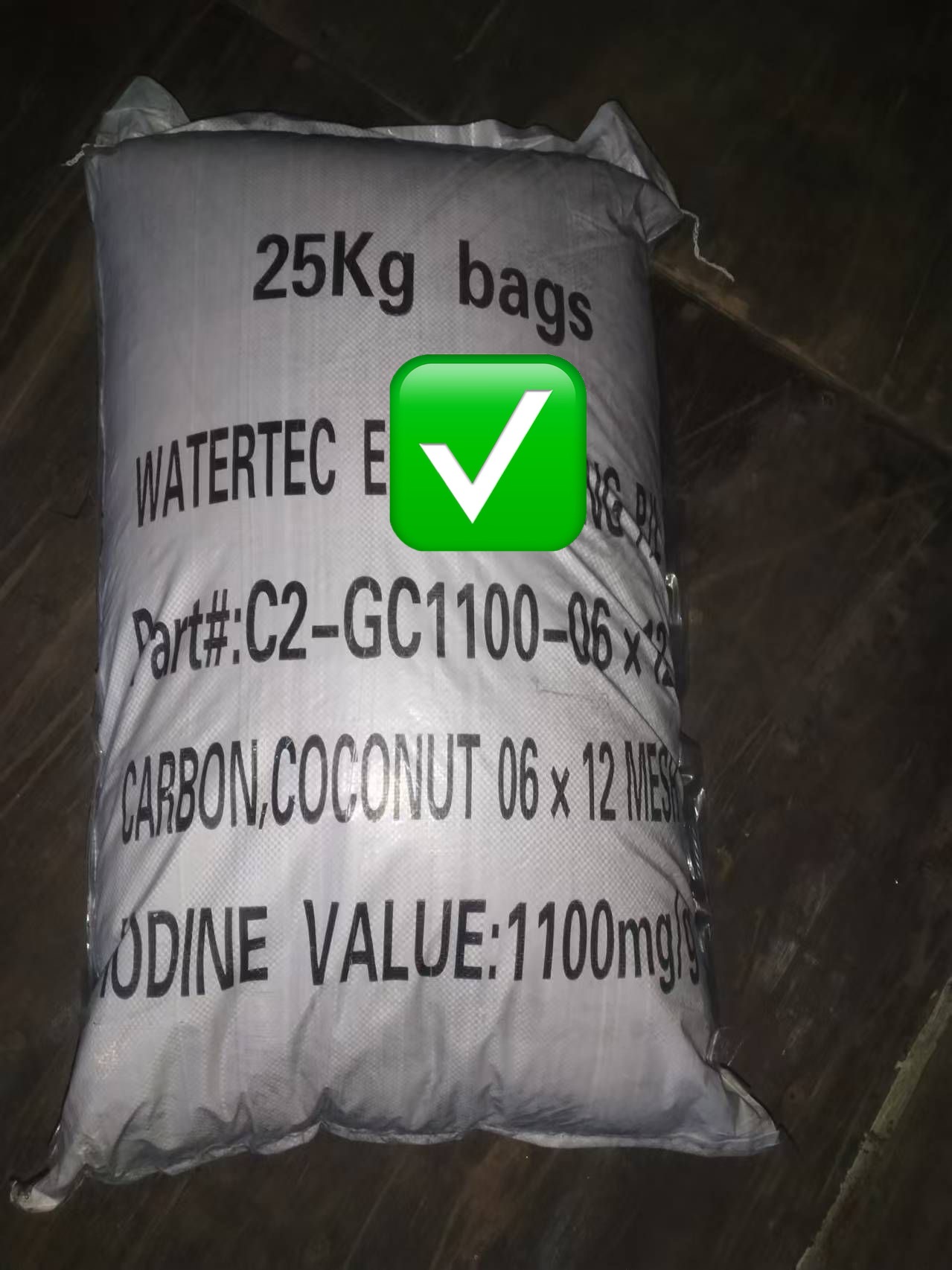 Filter media-Activated Carbon (25kg/Bag Granular)(图1)